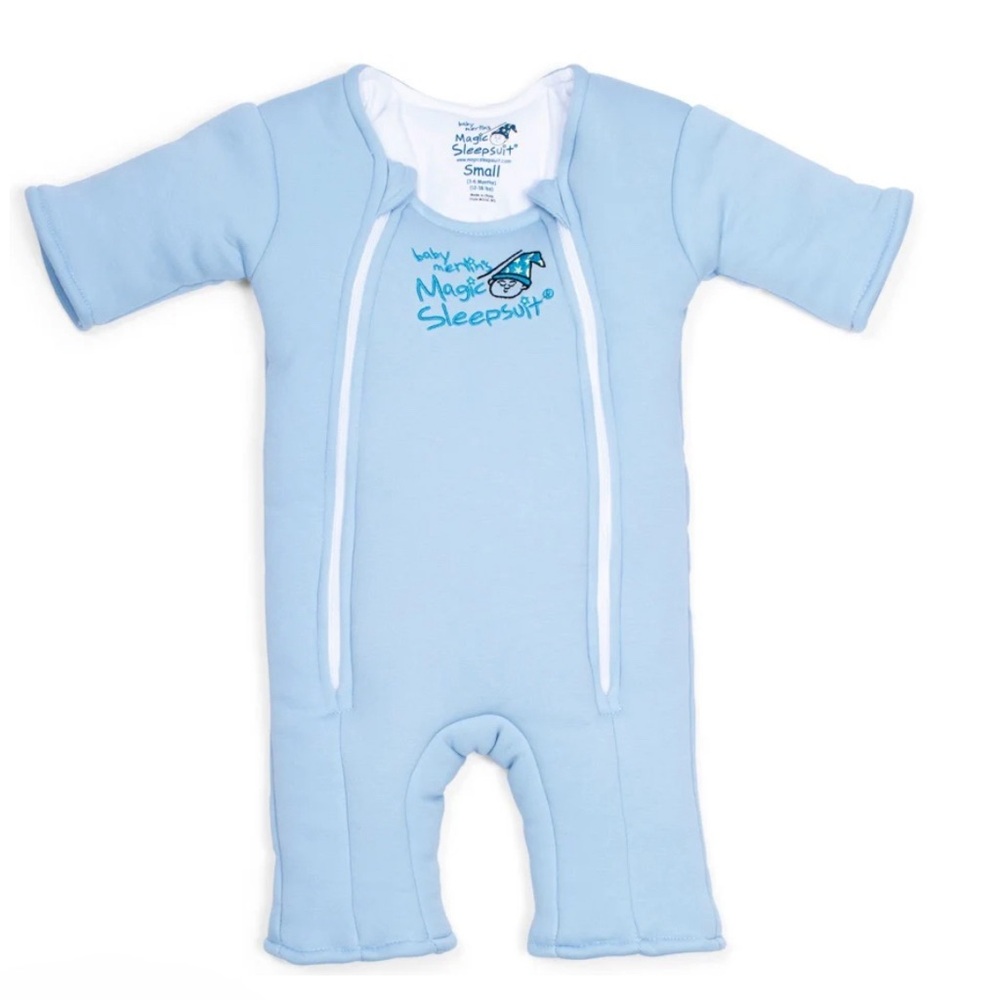NWT! Baby Merlin’s Magic Sleep Suit, small, blue